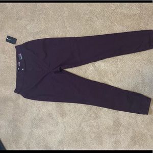 High waist Plum Denim Skinny Jeans